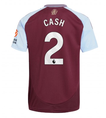 Aston Villa Matty Cash #2 Primera Equipación 2024-25 Manga Corta